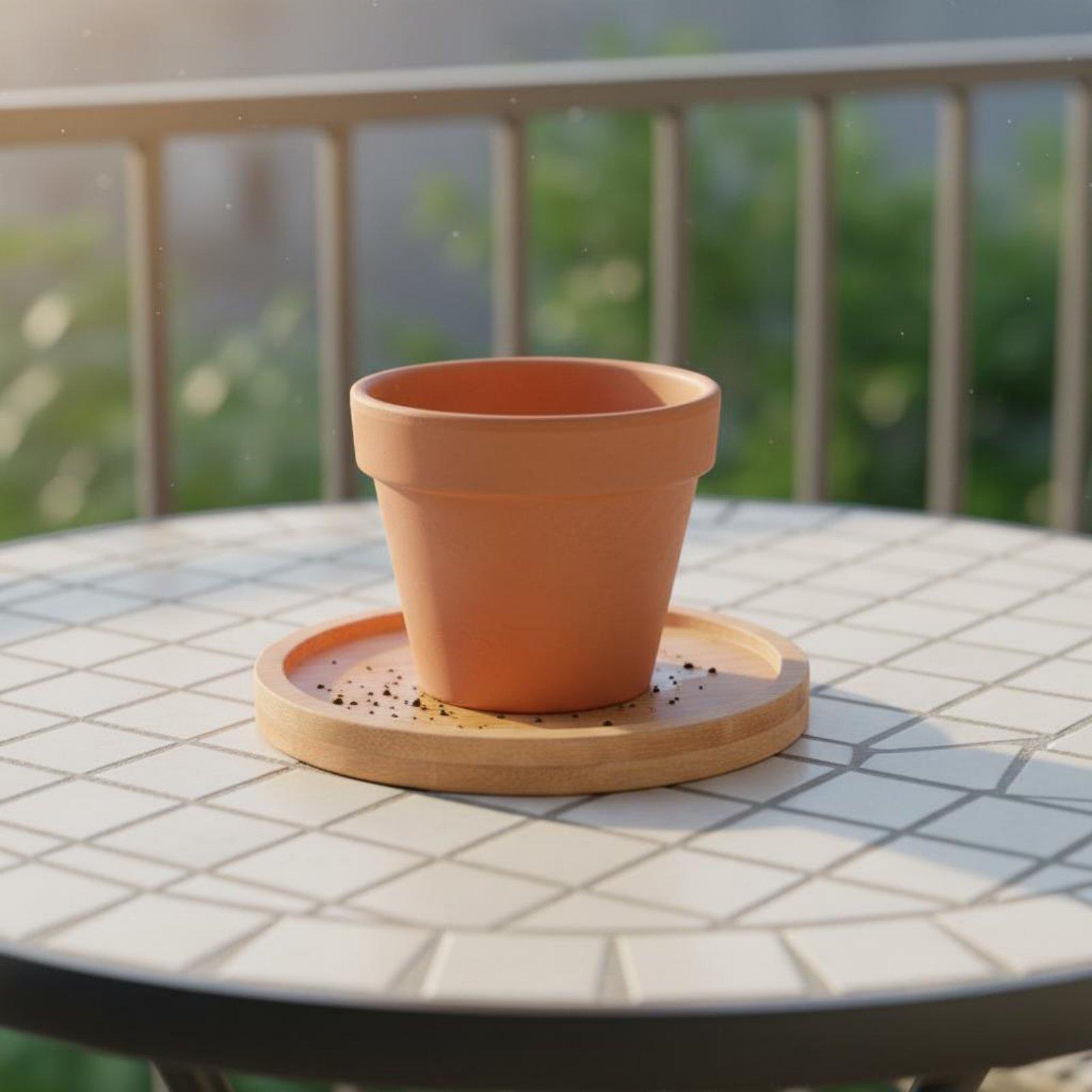 대나무 나무 산업용 트레이 식물 물받이 육각형 코스터  - Drip Tray Saucer 리뷰 및 가격