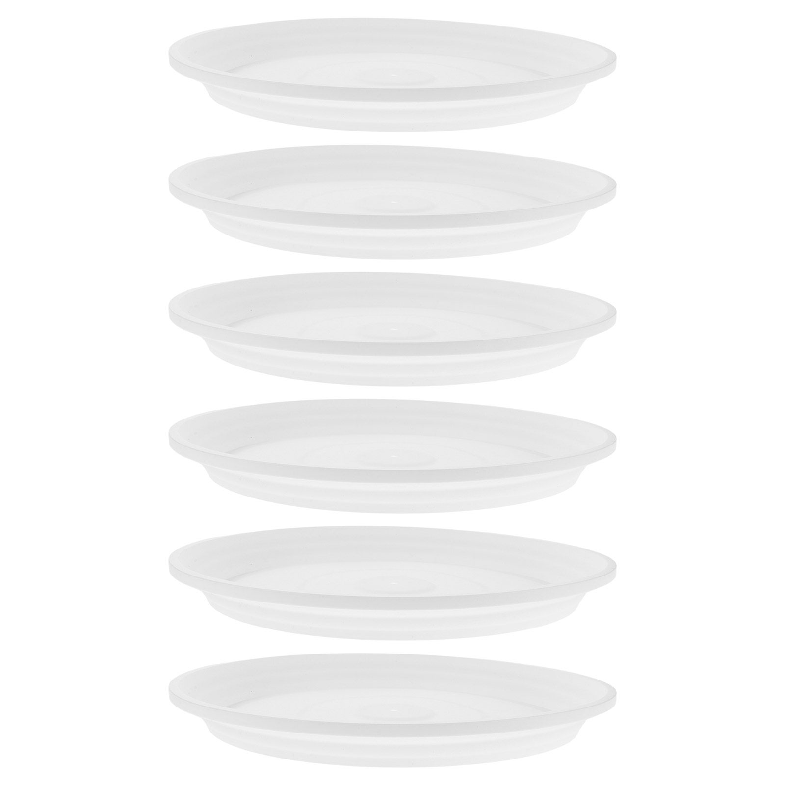 6개 세트, 지름 10.61인치의 둥근 플라스틱 화분  - Drip Tray Saucer 리뷰 및 가격